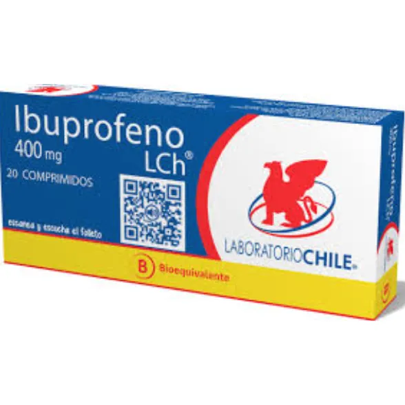 IBUPROFENO 400 MG CAJA X 20 COMPRIMIDOS - Ecofarma